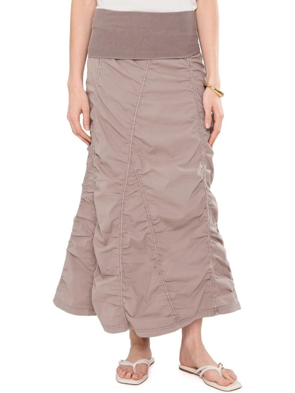 Boho Gored Peasant Skirt | Flowy, Lightweight, Perfect for Summer & Festivals